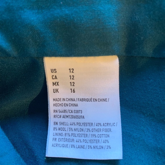 American Eagle Wool Aztec Southwest Skirt - Picture 4 of 4